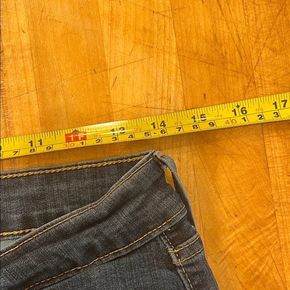 Denizen Levi’s Dark Blue Denim Stretch Jeans mid rise slim 10s 30x28 - Picture 5 of 8